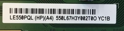 T-CON PARA TV SONY / NUMERO DE PARTE 6871L-6380E / 6870C-0848C / LE550PQL (HP)(A4) / PANEL YDBO055UNG01 / MODELO XR-55A80J / XR55A80J - Imagen 4